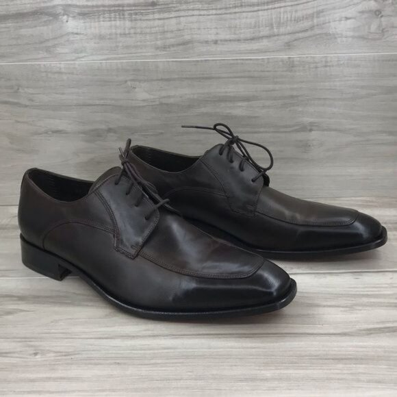 Sarar Dress Shoes Men\'s EU 44 Brown Leather Derby Oxford Lace Up main image 7